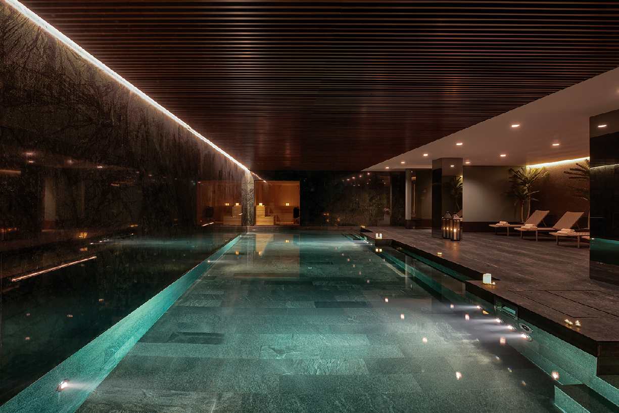 acarblu residences indoor pool