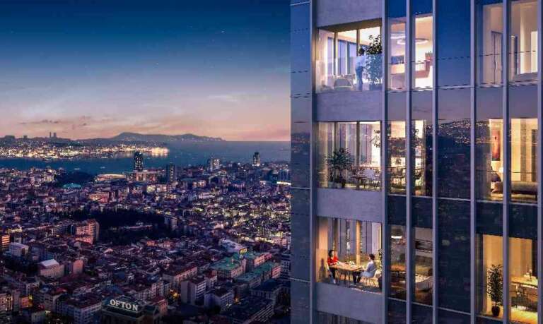 bomonti rotana sea view