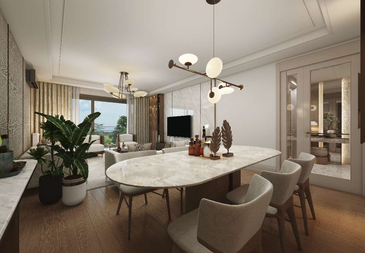 5levent dining table