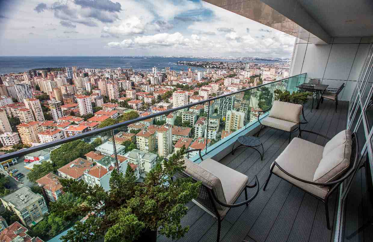 four winds residence istanbul balcony